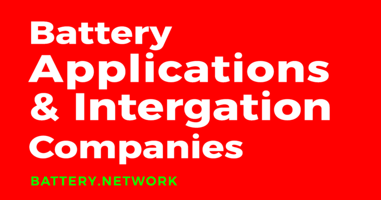 Battery-Applications-and-integration-companies-list