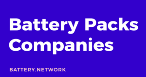Battery-Packs-Companies-List
